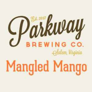 Mangled Mango IPA Parkway Brewing Company Salem Roanoke Virginia Craft Beer